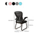 Modern Desk Chair No Distressing Padded Arms No Wheels Office Chair