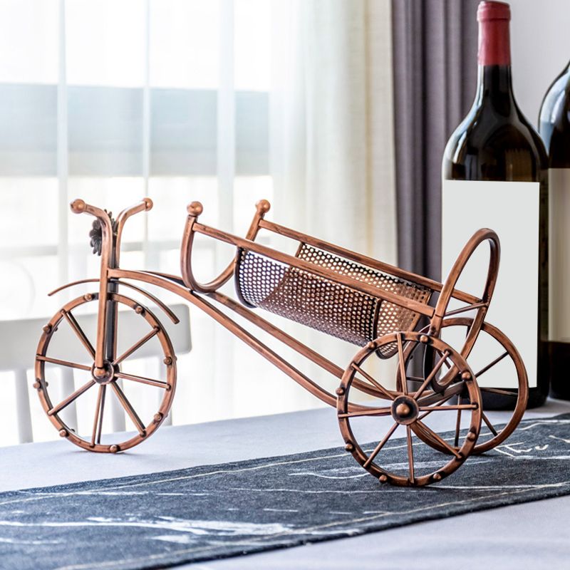 Porta bottiglia di rame moderna moderna portabottiglie per portabottiglie per cucina per cucina