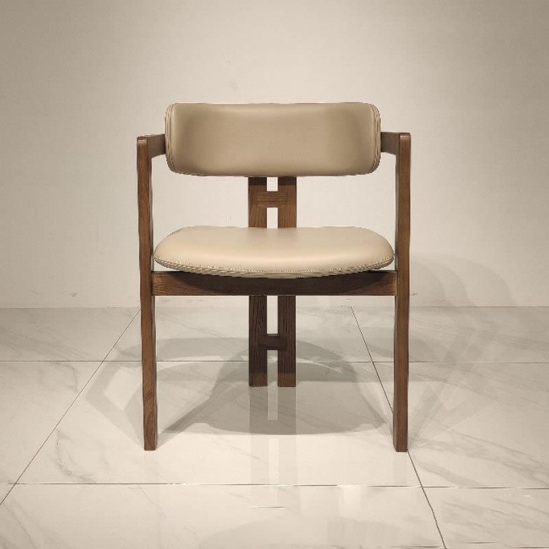 Upholstered Dining Chairs Contemporary Arm Chairs with Wood Base Clearhalo 'Dining Chairs' 'Dining Tables & Seating' 'dining_chair' 'furn' 'furn_dining_chair' 'Furniture' 'Kitchen & Dining Furniture' 1200x1200_b4c5a718-8cbb-4cd0-a42e-8c625ca7696e
