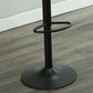 Industrial Backrest Chair with Metal Base Adjustable High Chair for Bistro Bar Clearhalo 'Bar Furniture' 'Bar Stools' 'bar_stools' 'furn' 'furn_bar_stools' 'Furniture' 'Kitchen & Dining Furniture' 1200x1200_b4c85c43-6c4d-4d0e-99ae-d87270944b17
