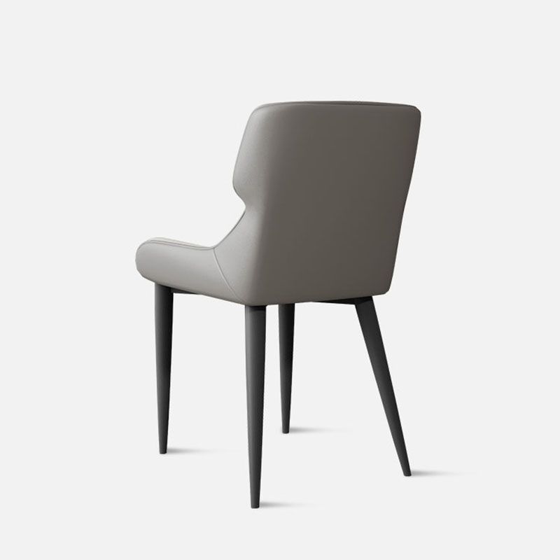 Industrial Design Leather Dining Side Chair for Home Arm Wingback Chair Clearhalo 'Dining Chairs' 'Dining Tables & Seating' 'dining_chair' 'furn' 'furn_dining_chair' 'Furniture' 'furniture_dining_chair' 'Kitchen & Dining Furniture' 1200x1200_b4cc2f11-494a-47ea-ab02-1c99b361e36a