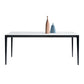 Modern Rectangle Dining Table Sintered Stone Dining Table with 4 Metal Legs Clearhalo ' dining_table' 'Dining Tables & Seating' 'Dining Tables' 'Furniture' 'furniture_dining_table' 'Kitchen & Dining Furniture' 'kitchen&dining_furn' 'kitchen' 'kitchen_dining_table' 1200x1200_b4cc389b-7f89-41ce-9f98-e98157949987