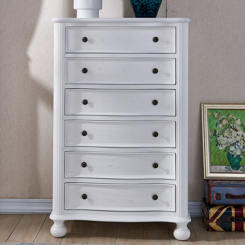 18.72-inch Width Traditional Storage Chest Solid Wood Dresser with 6 Drawers Clearhalo 'Bedroom Furniture' 'Dressers & Chests' 'dressers_chests' 'furn' 'furn_dressers_chests' 'Furniture' 1200x1200_b4cc49e4-41cc-48b0-b50c-8114cbc1ad2e