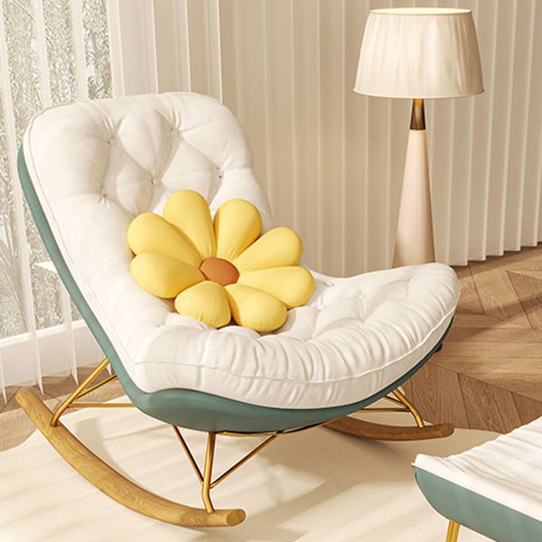 Contemporary Leisure Light Luxury Chaise Rocking Chair Lounge Lazy Chair Clearhalo 'Chairs & Seating' 'furn' 'furn_rocking_chairs' 'Furniture' 'Living Room Furniture' 'Rocking Chairs' 'rocking_chairs' 1200x1200_b4cd1092-d875-4a18-ba02-8573f9917df4