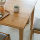 Simplicity Home Solid Wood Dining Table Rectangular Table with Ash Wood 4 Legs Base Clearhalo ' dining_table' 'Dining Tables & Seating' 'Dining Tables' 'furn' 'furn_dining_table' 'Furniture' 'furniture_dining_table' 'Kitchen & Dining Furniture' 'kitchen&dining_furn' 'kitchen' 'kitchen_dining_table' 1200x1200_b4cf9ebb-29fb-422d-bd88-d1dddd1b5bfe