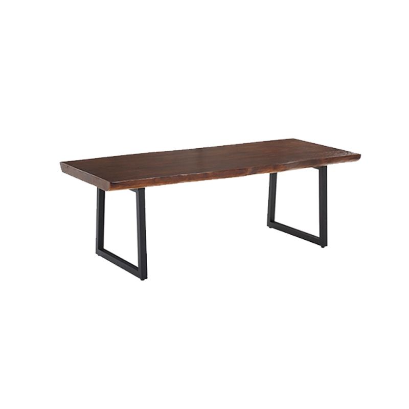 Modern Solid Wood Office Desk Irregular Shape Task Desks with 2-Legs for Office Clearhalo 'furn' 'furn_office_desk' 'Furniture' 'Office Desks' 'Office Furniture' 'office_desk' 1200x1200_b4d0c8e1-b05f-4bf8-9282-fa006321be9b