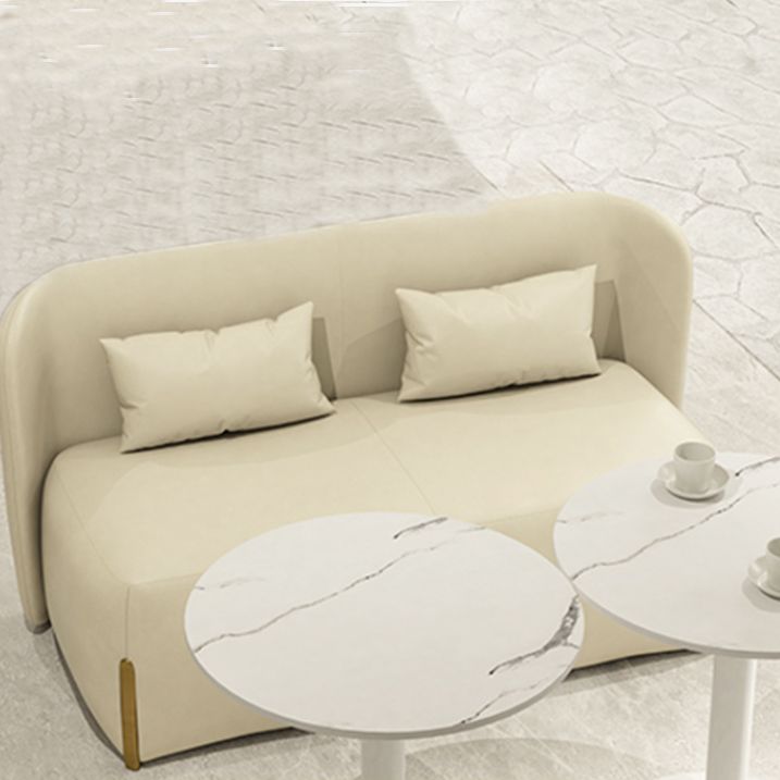 Couchette de dos de dos sans bras sans arme pour le salon