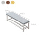 Contemporary Upholstered Bench Rectangle 14"Wide Bench with Shelves Clearhalo 'Benches' 'Chairs & Seating' 'furn' 'furn_benches' 'Furniture' 'Living Room Furniture' 1200x1200_b4d343ff-0f95-4548-b357-70ecaebf7383