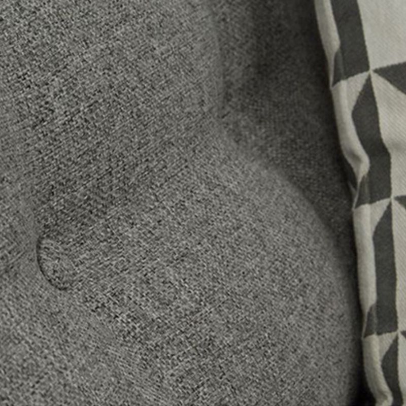 Tufted Flared Arm Sofa 3-Seater 34.64" H Linen Cushions Sofa Clearhalo 'furn' 'furn_sofas' 'Furniture' 'furniture_sofas' 'kitchen' 'kitchen_sofas' 'Living Room Furniture' 'Sofa' 'sofas' 1200x1200_b4d3b76d-0951-463c-81f4-1b3774274463