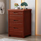 Traditional Solid Wood Storage Chest Dresser Bedroom Vertical Dresser