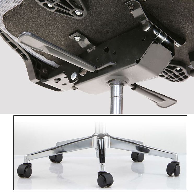 Adjustable Office Chair Contemporary High Back Adjustable Arms Desk Chair Clearhalo 'furn' 'furn_office_chair' 'Furniture' 'Office Chairs' 'Office Furniture' 'office_chair' 1200x1200_b4d9e4d6-77d2-4a6d-a5bd-07e605ccf0b6