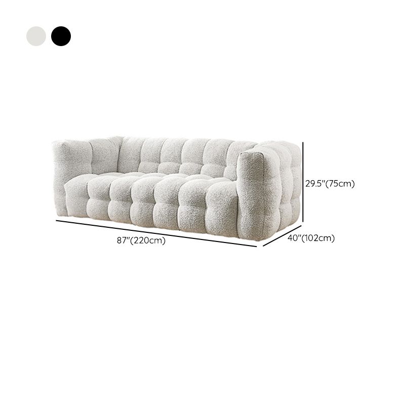 Salle contemporain bras carré dos étalon siège standard