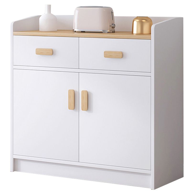 Accent Chest with Drawer Wood Contemporary Chest with 2/1-Door