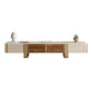 Modern Stone TV Stand Console Enclosed Storage TV Media Stand with Doors for Living Room Clearhalo 'furn' 'furn_tv_stands_entertainment_centers' 'Furniture' 'Living Room Furniture' 'TV Stands & Entertainment Centers' 'TV Stands & Media Storage Furniture' 'tv_stands_entertainment_centers' 1200x1200_b4e214df-7ce9-4d30-b2f4-540b36229c9d