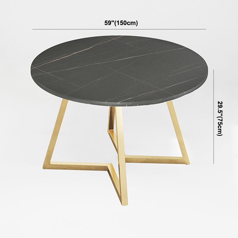 Traditional Luxury Round Double Pedestal Home Furniture Stone Dining Table Clearhalo ' dining_table' 'Dining Tables & Seating' 'Dining Tables' 'furn' 'furn_dining_table' 'Furniture' 'furniture_dining_table' 'Kitchen & Dining Furniture' 'kitchen&dining_furn' 'kitchen' 'kitchen_dining_table' 1200x1200_b4e21c77-778d-4245-a720-3cf8d8655e93
