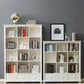 Scandinavian Wood Bookshelf Home Office Closed Back Bookcase Clearhalo 'Bookcases' 'furn' 'furn_bookcases' 'Furniture' 'Office Furniture' 1200x1200_b4e4c82a-1688-4cef-b967-62144a21c9a9