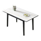 Contemporary Style Furniture Rectangle 4-foot Dining Site Table for Home Clearhalo ' dining_table' 'Dining Tables & Seating' 'Dining Tables' 'furn' 'furn_dining_table' 'Furniture' 'furniture_dining_table' 'Kitchen & Dining Furniture' 'kitchen&dining_furn' 'kitchen' 'kitchen_dining_table' 1200x1200_b4e8598f-b84e-4f3c-adc6-60ad8723ccdb
