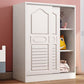 Modern Style Wardrobe Wood 2-Door Wardrobe Closet for Bedroom