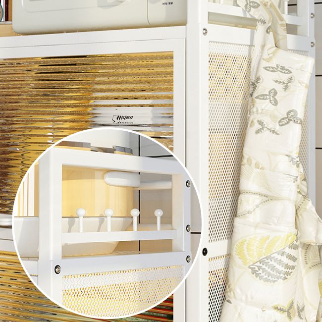 Modern Style Bookshelf Metal Closed Back Bookcase with Door for Office Clearhalo 'Bookcases' 'furn' 'furn_bookcases' 'Furniture' 'Office Furniture' 1200x1200_b4eb8485-fa67-4043-8bcc-3d99ee701e83