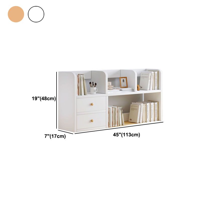 Modern Style Bookcase Open Back Horizontal Shelf Bookcase for Home Office Clearhalo 'Bookcases' 'Furniture' 'furniture_bookcases' 'kitchen' 'kitchen_bookcases' 'Living Room Furniture' 'Office Furniture' 1200x1200_b4ec75b2-7ba8-42e3-b7e7-9bef2c204224