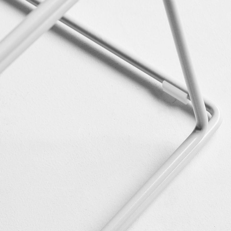 Sgabello da bar in plastica in plastica da bar in stile moderno con gambe metalliche per la casa