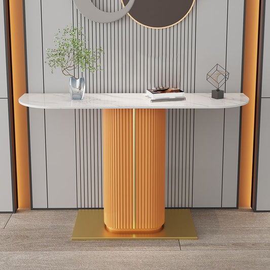 Tavolo da 11 "di fine tavola di fine pietra di pietra larga tavola del piedistallo