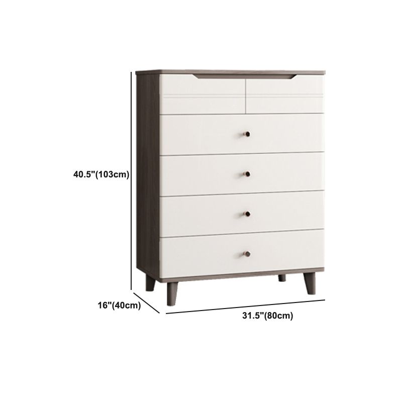 Cofre de acento rectangular moderno con cajón de agua resistente al agua