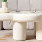 Table basse en bois de style scandinave, 13,78 pouces de hauteur