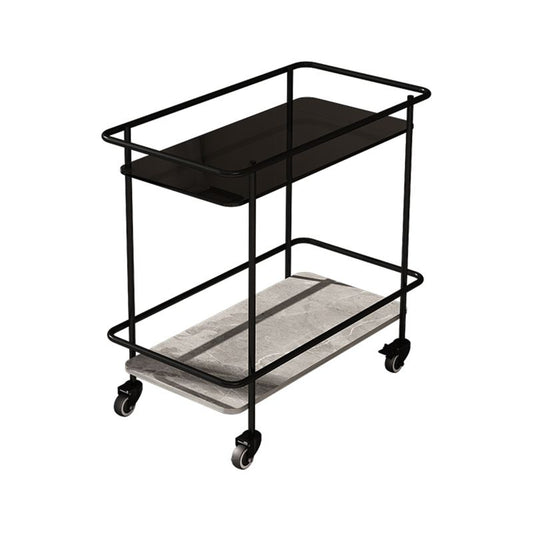 23.62" Tall 4 Legs Side Table Modernistic Metal Side End Snack Table Clearhalo 'Coffee & Accent Tables' 'End & Side Tables' 'end_side_tables' 'furn' 'furn_end_side_tables' 'Furniture' 'Living Room Furniture' 1200x1200_b4f279a1-dea8-464f-96b7-85c4941256a9