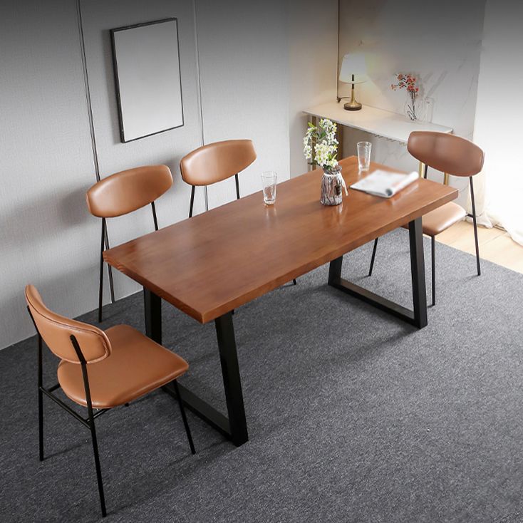 Industrial 1/2/3/5 Pieces Solid Wood Dining Set Dining Furniture Set /Separate Items Clearhalo 'Dining Room Sets' 'Dining Tables & Seating' 'dining_room_set' 'furn' 'furn_dining_room_set' 'Furniture' 'furniture_dining_room_set' 'Kitchen & Dining Furniture' 'kitchen&dining_furn' 'kitchen' 1200x1200_b4f7f6c9-d185-446f-aa7f-c49082468491