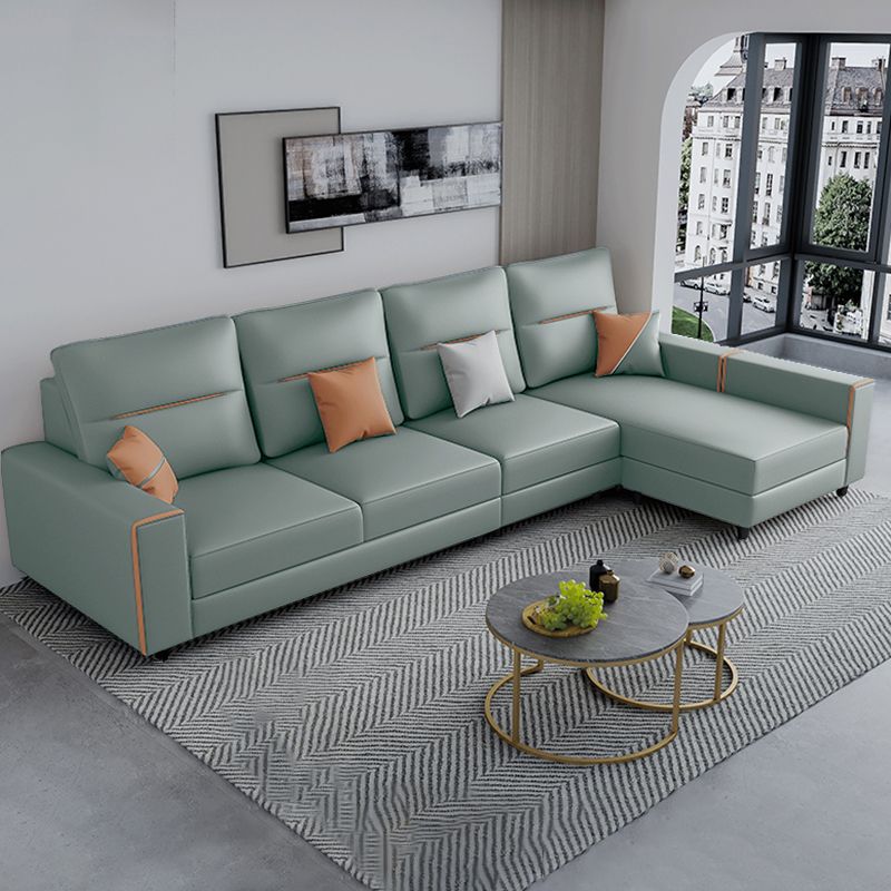 37,40 "moderni alti moderni moderni sezione resistente alle macchie grigio scuro