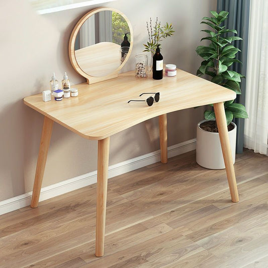 Scandinavo da 15,74 "da toeletta in legno largo vanità per trucco a specchio