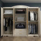 French Country Wardrobe White Wooden Wardrobe Closet for Bedroom Clearhalo 'Armoires & Wardrobes' 'armoires_wardrobes' 'Bedroom Furniture' 'furn' 'furn_armoires_wardrobes' 'Furniture' 1200x1200_b50335cc-bf27-460b-97dc-523ba923ecac