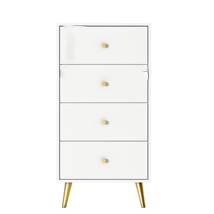 Vertical Glam Storage Chest Wooden Soft-Close Drawers Dresser with Metal Feet Clearhalo 'Bedroom Furniture' 'Dressers & Chests' 'dressers_chests' 'furn' 'furn_dressers_chests' 'Furniture' 1200x1200_b505c033-b3bf-473e-aca5-c02f4a71a635