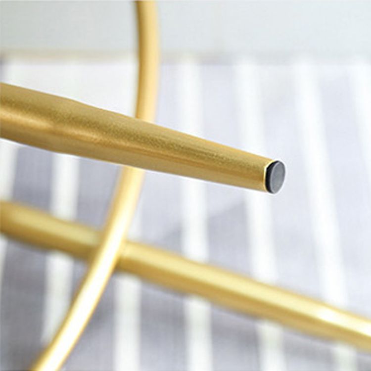 Nordic Style Bar-stool Round Counter Bar Stool with Metal Legs for Home Use Clearhalo 'Bar Furniture' 'Bar Stools' 'bar_stools' 'furn' 'furn_bar_stools' 'Furniture' 'Kitchen & Dining Furniture' 1200x1200_b50788ab-1584-4fe3-a3b6-dc77265d0c7a