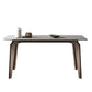 Moderne eetset 1/3/4/5/6 stuks houten eettafel met armloze stoel