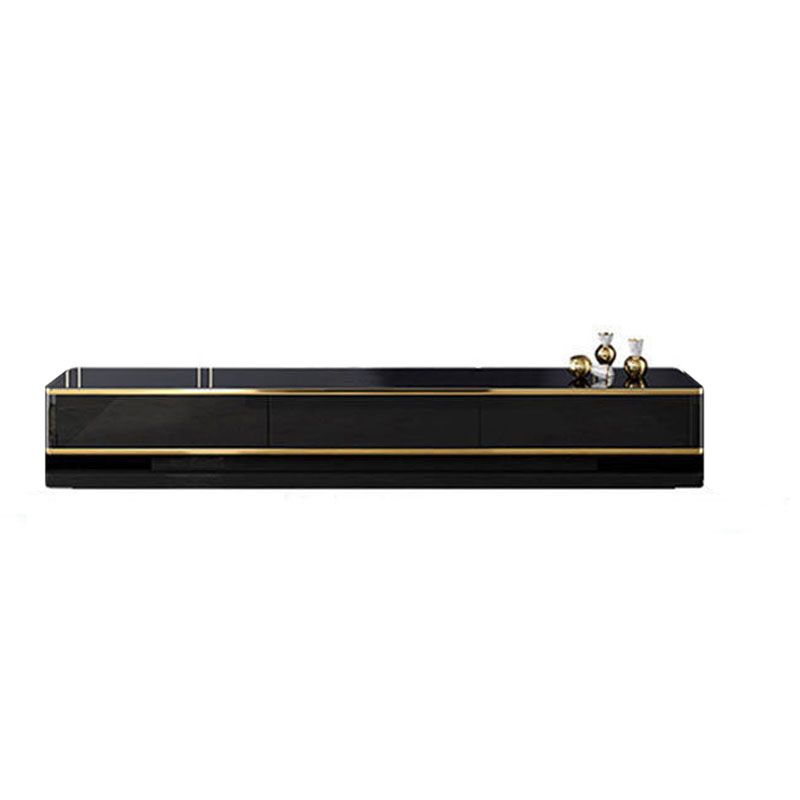 Luxurious 3-Drawer TV Stand Console 16.54-Inch H Glass TV Console Clearhalo 'furn' 'furn_tv_stands_entertainment_centers' 'Furniture' 'Living Room Furniture' 'TV Stands & Entertainment Centers' 'TV Stands & Media Storage Furniture' 'tv_stands_entertainment_centers' 1200x1200_b50be413-6da1-4606-a3b5-263497cb2f56