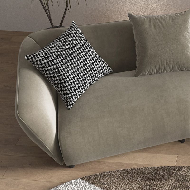 Dark Gray Flared Arm Sectional Contemporary Tight Back Curved Sofa for Living Room Clearhalo 'furn' 'furn_sectionals' 'Furniture' 'furniture_sectionals' 'Living Room Furniture' 'Sectionals' 1200x1200_b50dafa6-4287-4066-b765-d9c1b19ffe56
