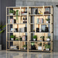Glam Style Shelf Bookcase Open Back 5-Shelf Bookcase for Office and Home Clearhalo 'Bookcases' 'furn' 'furn_bookcases' 'Furniture' 'furniture_bookcases' 'kitchen' 'kitchen_bookcases' 'Living Room Furniture' 'Office Furniture' 1200x1200_b50f6f4b-9b51-4748-9d62-838a324aa850