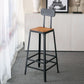 Modern Style Bar Table Set 1/7 Pieces Rectangle Wood Counter Table with Stools Clearhalo 'Bar Furniture' 'furn' 'furn_home_bar_bar_sets' 'Furniture' 'Home Bars & Bar Sets' 'home_bar_bar_sets' 'Kitchen & Dining Furniture' 1200x1200_b5139ba6-c7c1-43ca-a210-224085cc1b3f