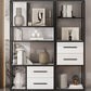 Modern Style Open Bookshelf Etagere Shelf Bookcase for Home Office Clearhalo 'Bookcases' 'furn' 'furn_bookcases' 'Furniture' 'furniture_bookcases' 'kitchen' 'kitchen_bookcases' 'Living Room Furniture' 'Office Furniture' 1200x1200_b514f24c-1aa3-4b11-babd-139d07040530