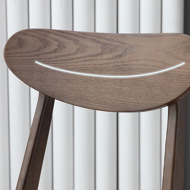 Solid Wood Side Chair Open Back Contemporary Kitchen Dining Chair Clearhalo 'Dining Chairs' 'Dining Tables & Seating' 'dining_chair' 'furn' 'furn_dining_chair' 'Furniture' 'Kitchen & Dining Furniture' 1200x1200_b51a4a53-8857-4005-9092-6617de6d1793