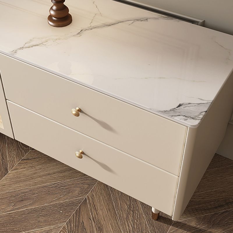 Contemporary Media Console Stone TV Media Console with Drawers Clearhalo 'furn' 'furn_tv_stands_entertainment_centers' 'Furniture' 'Living Room Furniture' 'TV Stands & Entertainment Centers' 'TV Stands & Media Storage Furniture' 'tv_stands_entertainment_centers' 1200x1200_b51ae896-33f6-41ab-bbe8-93ca4a42ab65