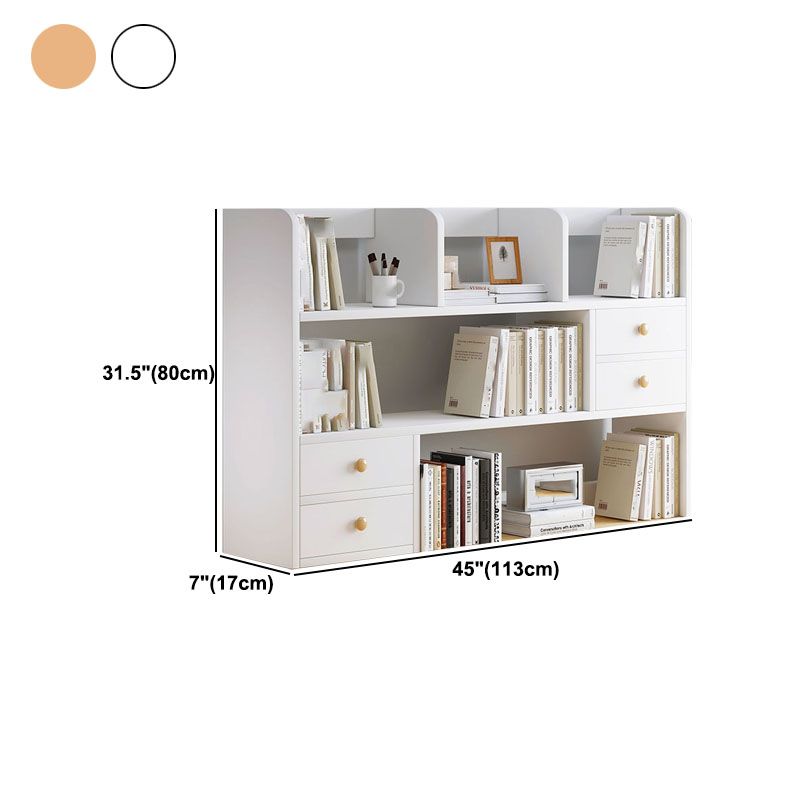 Modern Style Bookcase Open Back Horizontal Shelf Bookcase for Home Office Clearhalo 'Bookcases' 'Furniture' 'furniture_bookcases' 'kitchen' 'kitchen_bookcases' 'Living Room Furniture' 'Office Furniture' 1200x1200_b51ccee5-be87-45e9-a0c2-4a075f0c000d