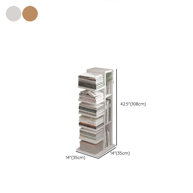 Modern Engineered Wood Bookshelf Standard Bookcase with Shelves Clearhalo 'Bookcases' 'furn' 'furn_bookcases' 'Furniture' 'Office Furniture' 1200x1200_b51d71e3-ddae-41c2-b356-c6ee7d92d24c