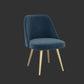 Glam Style Side Chair Upholstered Armless Dining Chair for Dining Room Clearhalo 'Dining Chairs' 'Dining Tables & Seating' 'dining_chair' 'furn' 'furn_dining_chair' 'Furniture' 'furniture_dining_chair' 'Kitchen & Dining Furniture' 1200x1200_b51e0b39-5c70-45ab-9163-2ddb904b8382