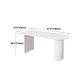 Modern Standard Sintered Stone Dining Table White Dining Table with Double Pedestal Base Clearhalo ' dining_table' 'Dining Tables & Seating' 'Dining Tables' 'furn' 'furn_dining_table' 'Furniture' 'furniture_dining_table' 'Kitchen & Dining Furniture' 'kitchen&dining_furn' 'kitchen' 'kitchen_dining_table' 1200x1200_b51e7330-b2d3-4c26-95e6-04a182b5a169