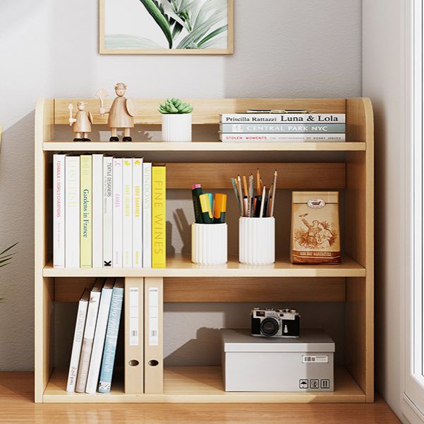 Lichtbruine moderne stijl boekenplank ingenieur houten boekenkast voor thuis