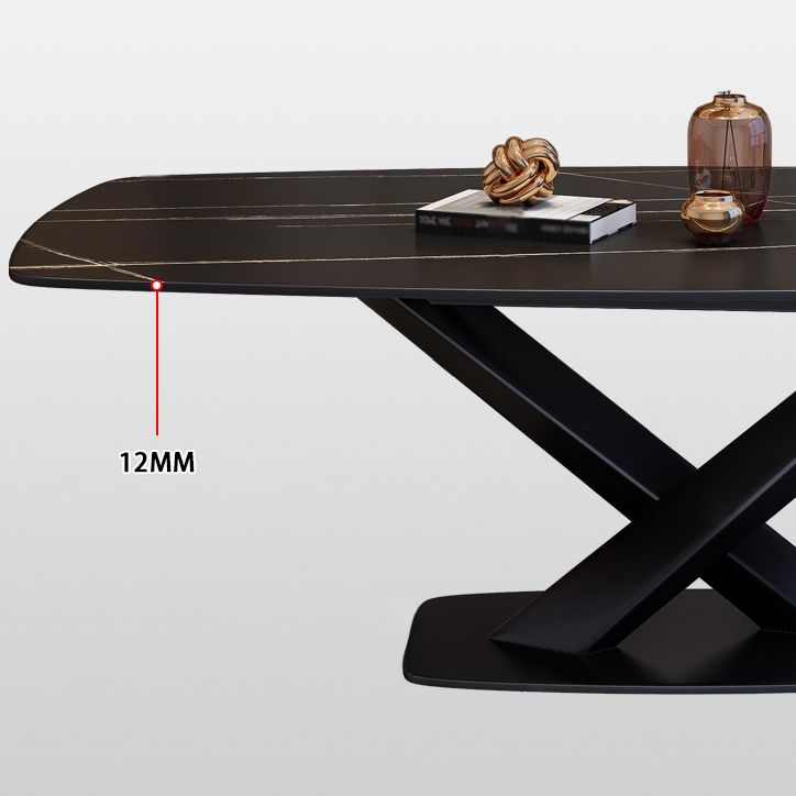 Rectangle Luxury Dining Table Four-Color Fixed Table with Sintered Stone Clearhalo ' dining_table' 'Dining Tables & Seating' 'Dining Tables' 'furn' 'furn_dining_table' 'Furniture' 'furniture_dining_table' 'Kitchen & Dining Furniture' 'kitchen&dining_furn' 'kitchen' 'kitchen_dining_table' 1200x1200_b51ee76b-dc69-4750-b8ee-2a941e18ebd9