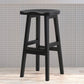 Solid Wood Modern Bar Stool Saddle Seat Backless Indoor Stool with Wood Legs Clearhalo 'Bar Furniture' 'Bar Stools' 'bar_stools' 'furn' 'furn_bar_stools' 'furniture_bar_stools' 'Kitchen & Dining Furniture' 'kitchen&dining_furn' 'kitchen' 'kitchen_furn' Furniture' 1200x1200_b5281c68-eae8-400f-b107-adb39d5eae98